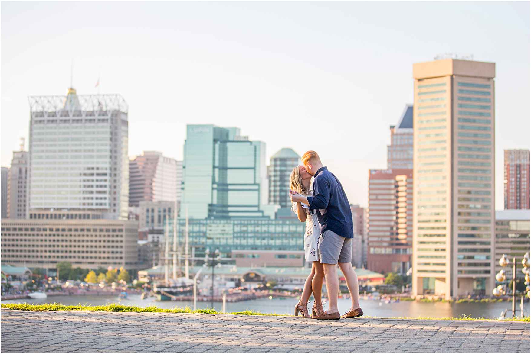 Federal Hill Baltimore Engagement Session